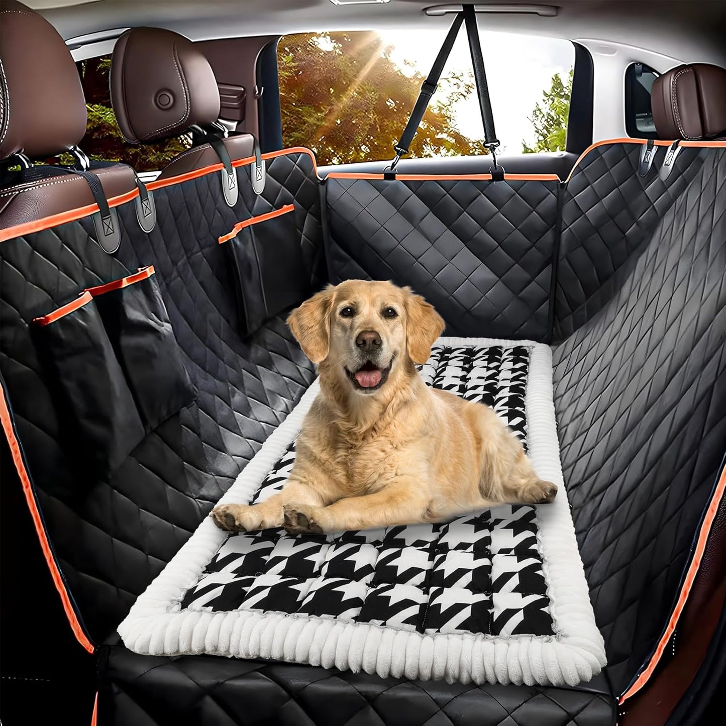 Dog Bed Mat for Car Back Seat Extenders