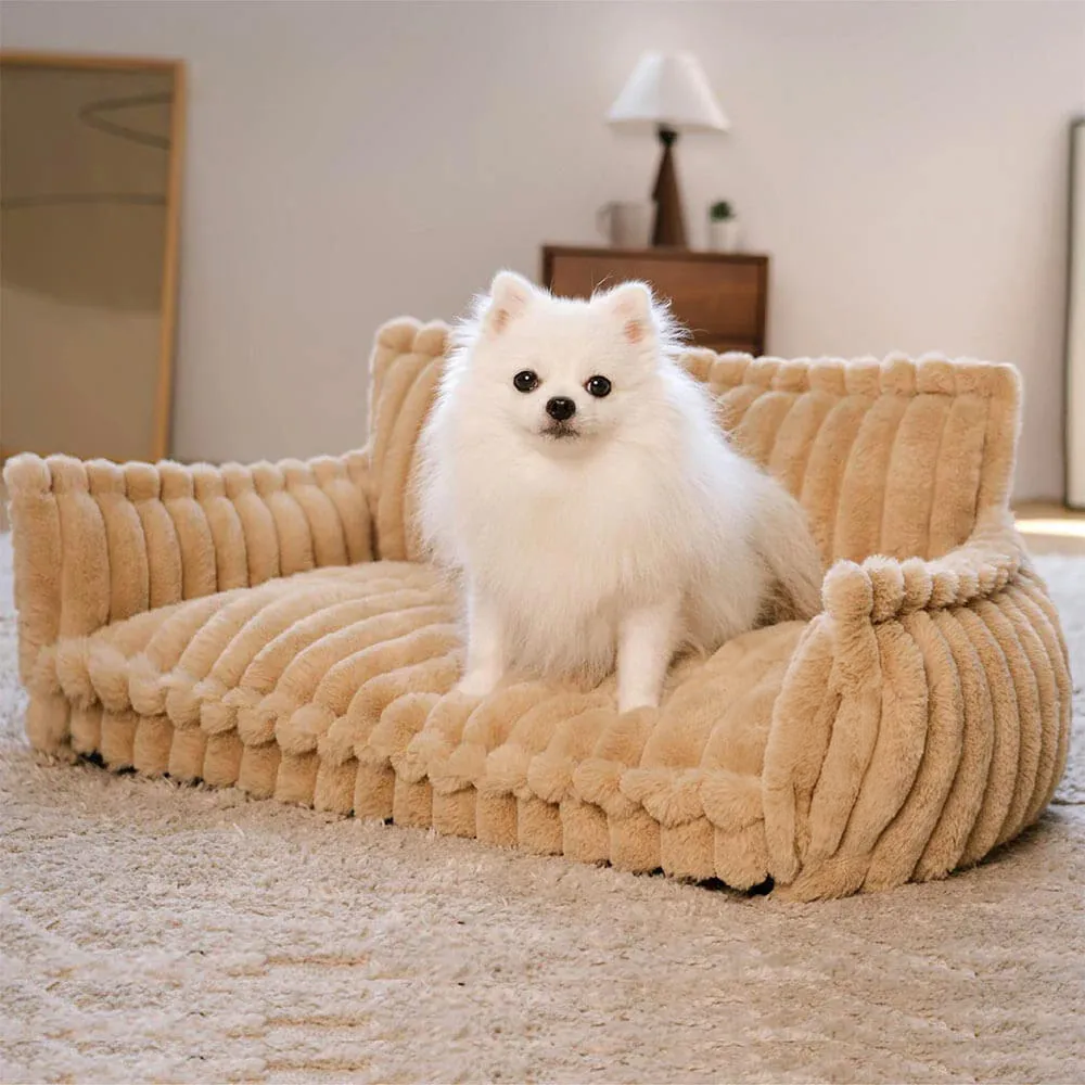 Large Washable Fluffy Orthopedic Soft Dog Pillow Dog Sofa Bed-Snoozy Dream