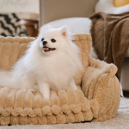 Large Washable Fluffy Orthopedic Soft Dog Pillow Dog Sofa Bed-Snoozy Dream